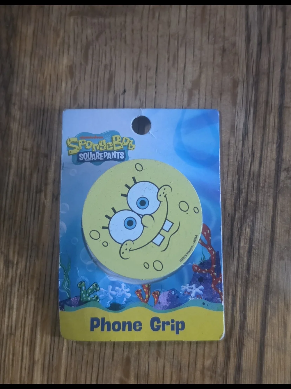 Nickelodeon SpongeBob SquarePants Round Phone Grip BNIB
